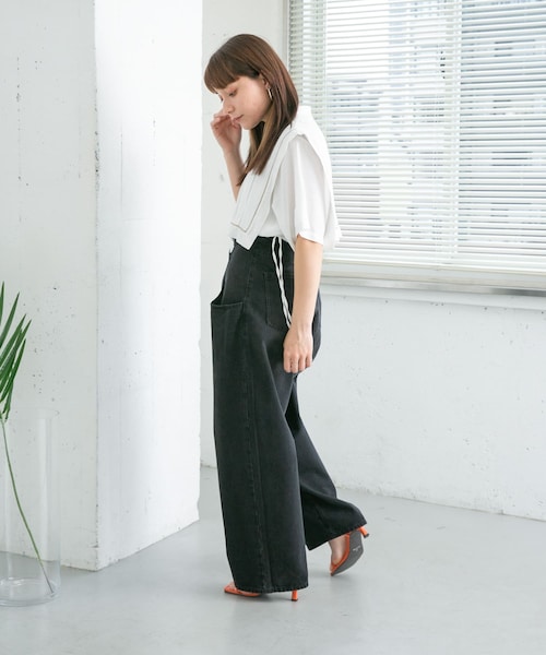 KBF（ケイビーエフ）の「BIGポケットデザインデニム（その他・レディース・BLACK/L.BLUE・34/36/38）」の18枚目の写真