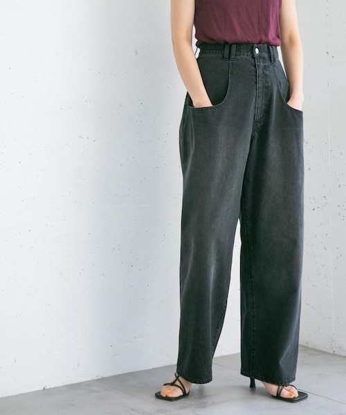 KBF（ケイビーエフ）の「BIGポケットデザインデニム（その他・レディース・BLACK/L.BLUE・34/36/38）」の7枚目の写真