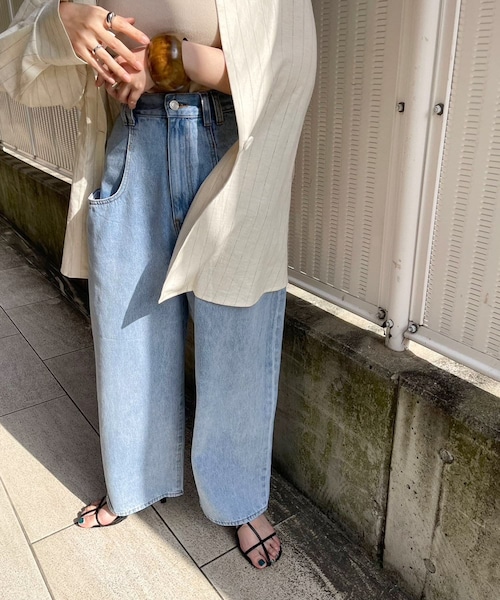 KBF（ケイビーエフ）の「BIGポケットデザインデニム（その他・レディース・BLACK/L.BLUE・34/36/38）」の22枚目の写真