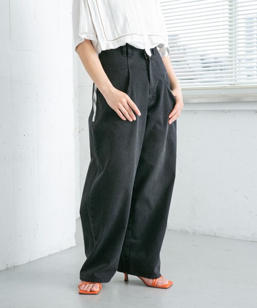 KBF（ケイビーエフ）の「BIGポケットデザインデニム（その他・レディース・BLACK/L.BLUE・34/36/38）」の15枚目の写真