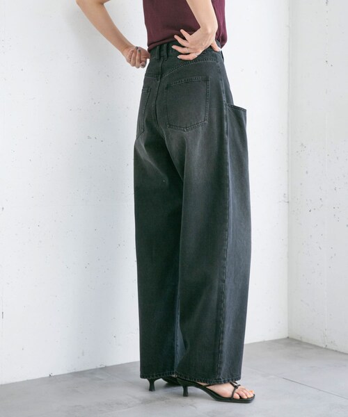 KBF（ケイビーエフ）の「BIGポケットデザインデニム（その他・レディース・BLACK/L.BLUE・34/36/38）」の9枚目の写真