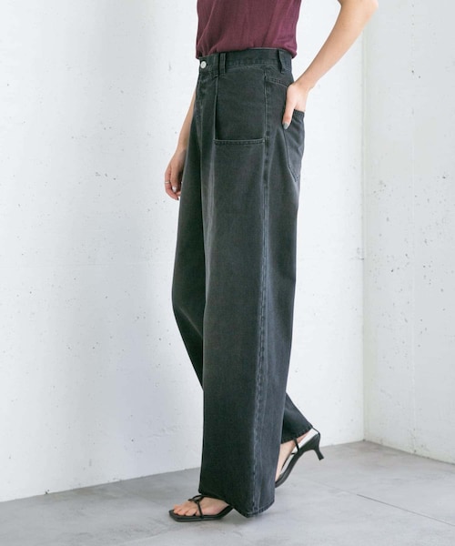 KBF（ケイビーエフ）の「BIGポケットデザインデニム（その他・レディース・BLACK/L.BLUE・34/36/38）」の8枚目の写真