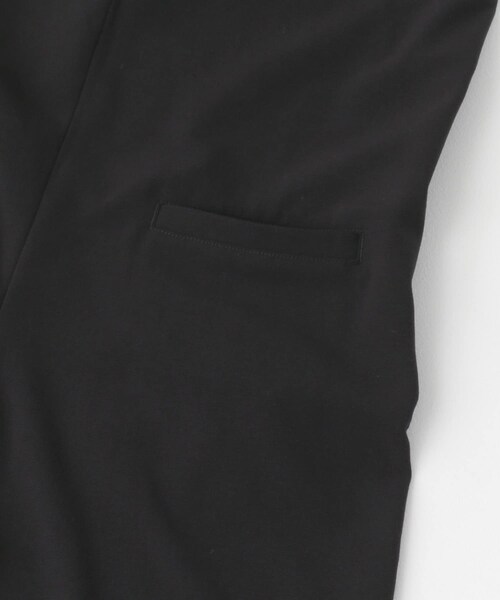 FORK&SPOON（フォークアンドスプーン）の「FORK&SPOON Uネックサロペット（オールインワン・サロペット・レディース・BLACK/NAVY・1/2）」の9枚目の写真