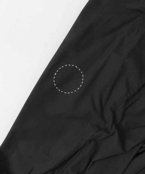 COSMIC WONDER(コズミックワンダー)の「COSMIC WONDER Suvin cotton wrappedpants(パンツ・レディース・Black/Beeswax・FREE)」の4枚目の写真