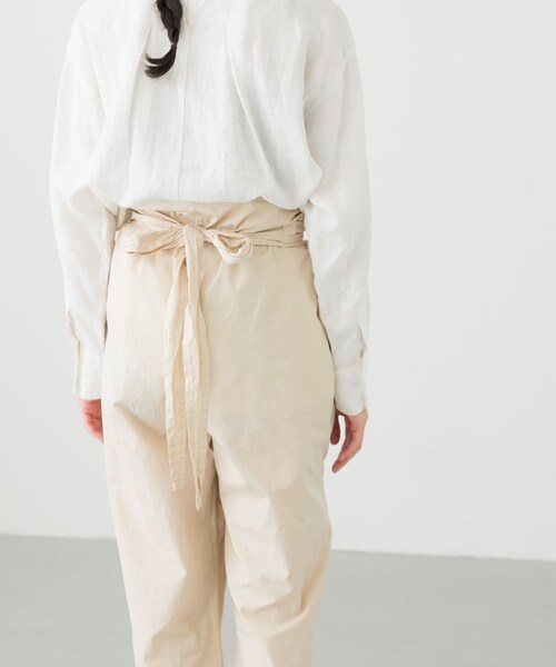 COSMIC WONDER(コズミックワンダー)の「COSMIC WONDER Suvin cotton wrappedpants(パンツ・レディース・Black/Beeswax・FREE)」の19枚目の写真