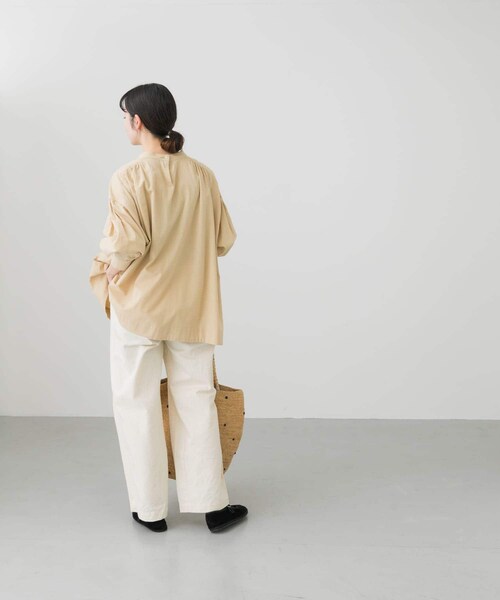 かぐれ(カグレ)の「コットンデニムイージーパンツ(パンツ・レディース・NATURAL/INDIGO・FREE)」の20枚目の写真