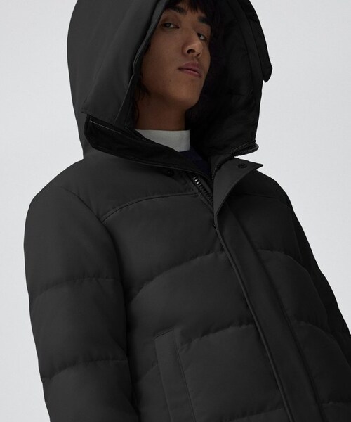 CANADA GOOSE（カナダグース）の「MACMILLAN PARKA BLACK LABEL/2080MB（ジャケット/アウター・メンズ・ブラック・XS）」の3枚目の写真