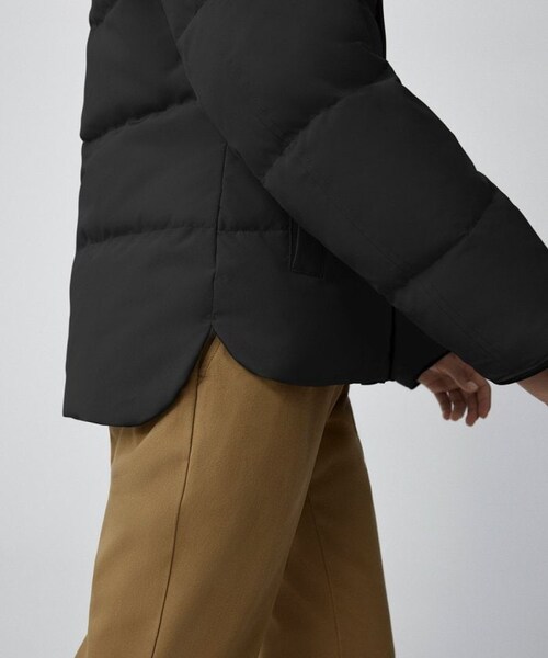 CANADA GOOSE（カナダグース）の「MACMILLAN PARKA BLACK LABEL/2080MB（ジャケット/アウター・メンズ・ブラック・XS）」の2枚目の写真