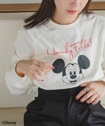 Kastane | 【7.20(木)12:00発売/Mickey Mouse】ロンTEE(Tシャツ/カットソー)