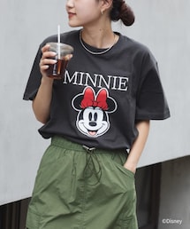 CIAOPANIC TYPY | DISNEY/ミニーマウス/FACEプリントTee(Tシャツ/カットソー)