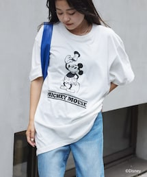 CIAOPANIC TYPY | DISNEY/『蒸気船ウィリー』/プリントTee(Tシャツ/カットソー)