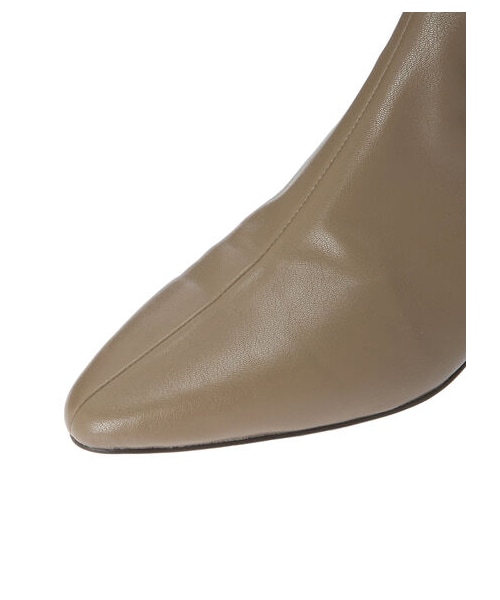 YECCA VECCA（イェッカヴェッカ）の「ストレッチミドル丈ブーツ（シューズ・ブラック/ベージュ/ブラウン・5cm）」の11枚目の写真