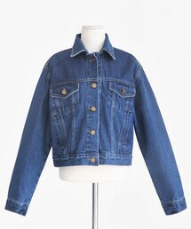 DHOLIC | ブルーデニムショートジャケット(デニムジャケット)