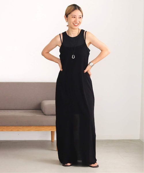 plage（プラージュ）の「AIRLY SHEER CAMI ワンピース（）」 - WEAR