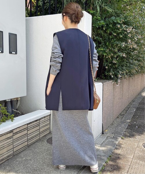 Spick & Span（スピックアンドスパン）の「リブニットワンピース