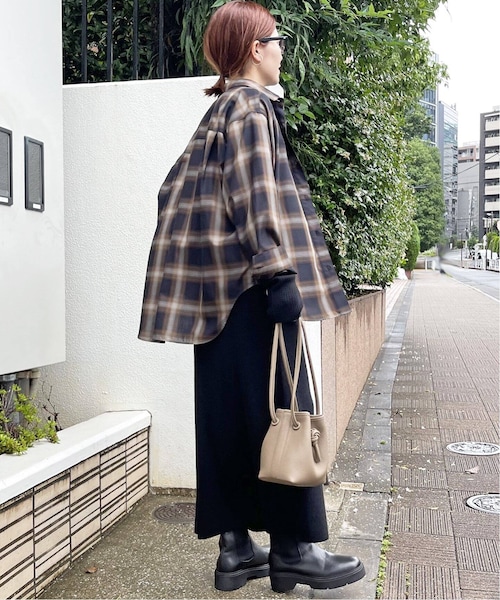 Spick&span スピックアンドスパン　リブニットワンピース Spick & Span（スピックアンドスパン）の「リブニットワンピース