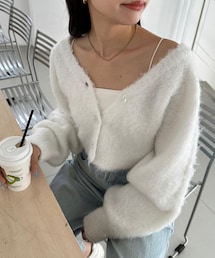 OLIVE des OLIVE | ドルマンショートカーディガン(カーディガン/ボレロ)