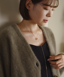 russet | 《gem_by russet》ドロップロングチェーンネックレス(AF-253)(ネックレス)