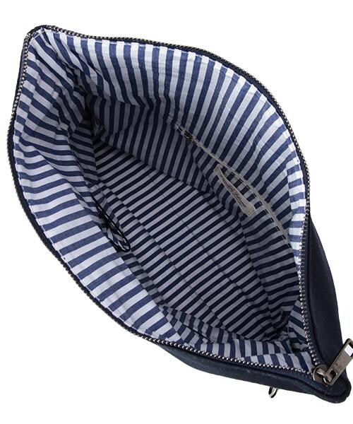 DOUBLE NAME（ダブルネーム）の「ロールクラッチバッグ（ファッション雑貨・レディース・ネイビー/グリーン/オフシロ・FREE）」の10枚目の写真