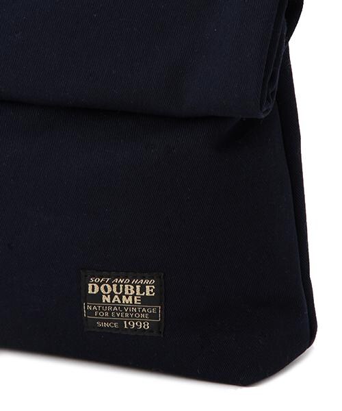 DOUBLE NAME（ダブルネーム）の「ロールクラッチバッグ（ファッション雑貨・レディース・ネイビー/グリーン/オフシロ・FREE）」の8枚目の写真