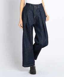 DOUBLE NAME | タック入りワイドパンツ(パンツ)