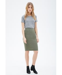 FOREVER 21 | FOREVER 21 Knit Pencil Skirt(スカート)