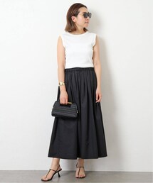 23SS ドゥーズィエムクラス Cotton Dramatic ギャザースカート Deuxieme Classe（ドゥーズィエムクラス）の「追加 *Cotton Dramatic