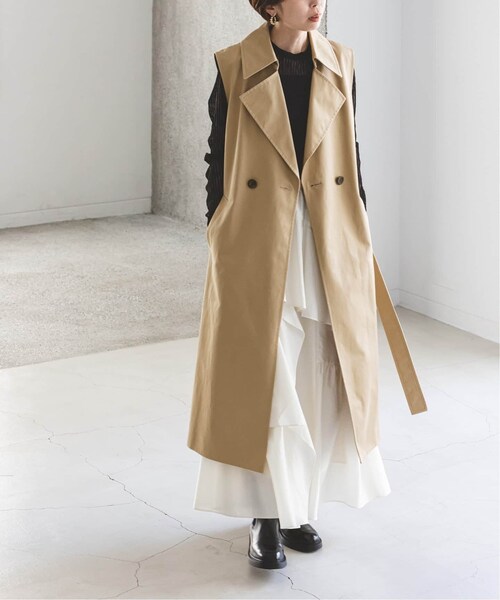 Noble（ノーブル）の「《予約》トレンチライクロングジレ（）」 - WEAR