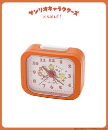 salut! | 【サンリオキャラクターズ】アラーム機能付きスタンド時計 (置時計)