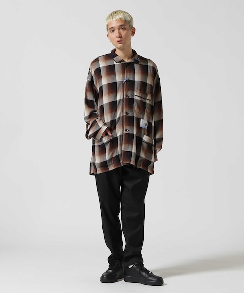 トップス Maison MIHARAYASUHIRO/Check Pyjama Shirt ROYAL FLASH（ロイヤルフラッシュ）の「Maison MIHARAYASUHIRO/Check