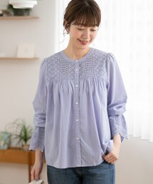 URBAN RESEARCH Sonny Label | 2WAYスカラップコットンレースブラウス(トップス)