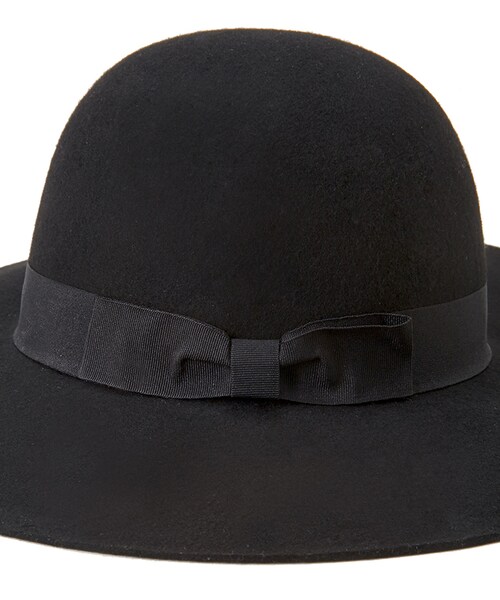FOREVER 21（フォーエバー トゥエンティーワン）の「FOREVER 21 Floppy Bow-Band Hat（帽子・レディース・Black・MED/LG/SM/MED）」の2枚目の写真