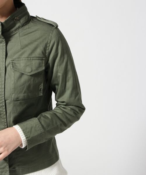 LOWRYS FARM（ローリーズファーム）の「Ｍ－６５（ジャケット/アウター・レディース・カーキ/ネイビー・Ｍ/Ｌ）」の10枚目の写真