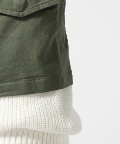 LOWRYS FARM（ローリーズファーム）の「Ｍ－６５（ジャケット/アウター・レディース・カーキ/ネイビー・Ｍ/Ｌ）」の14枚目の写真