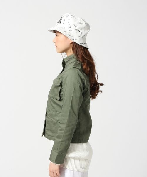 LOWRYS FARM（ローリーズファーム）の「Ｍ－６５（ジャケット/アウター・レディース・カーキ/ネイビー・Ｍ/Ｌ）」の4枚目の写真