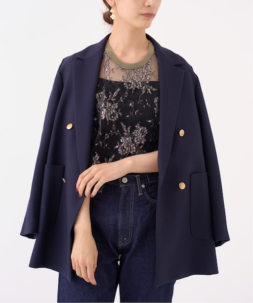 IENA ラペルドショートジレ 2024AW ラペルドショートジレ（ジレ）｜IENA（イエナ）の通販