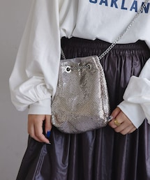 CIAOPANIC TYPY | メタルメッシュ巾着BAG(ショルダーバッグ)