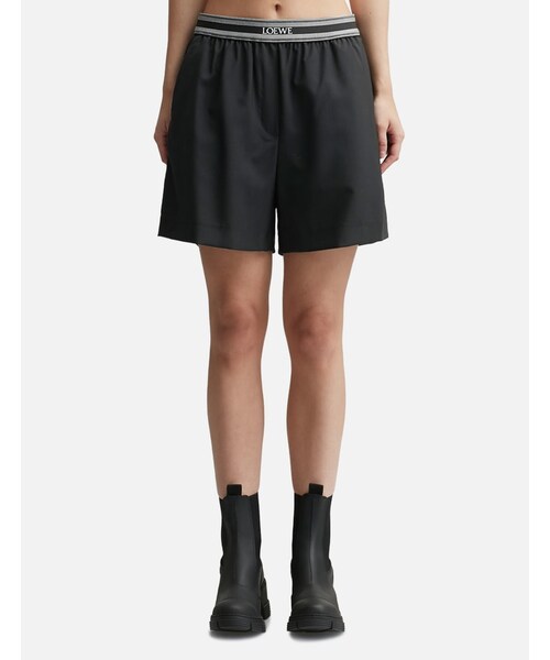 SHORTS IN WOOL