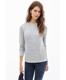 FOREVER 21 | FOREVER 21 Classic Heathered Knit Top(シャツ/ブラウス)