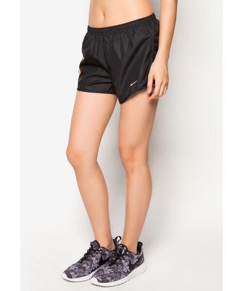NIKE(ナイキ)の「AS Modern Embossed Tempo Shorts(パンツ・レディース・Black・S/M/L/XL)」の2枚目の写真