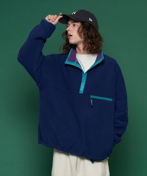 L.L.Bean（エルエルビーン）の「【送料無料】Solon Fleece Pullover【予約商品】（その他・メンズ・チャコールグレー/イエロー/ブルー/ネイビー・M）」の8枚目の写真