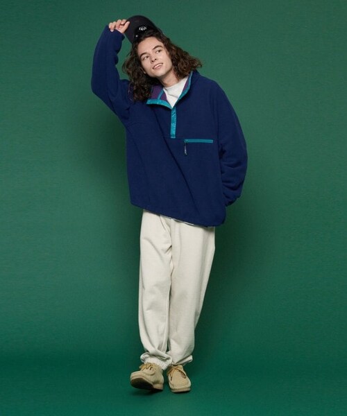 L.L.Bean（エルエルビーン）の「【送料無料】Solon Fleece Pullover【予約商品】（その他・メンズ・チャコールグレー/イエロー/ブルー/ネイビー・M）」の7枚目の写真