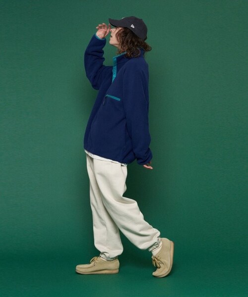 L.L.Bean（エルエルビーン）の「【送料無料】Solon Fleece Pullover【予約商品】（その他・メンズ・チャコールグレー/イエロー/ブルー/ネイビー・M）」の4枚目の写真