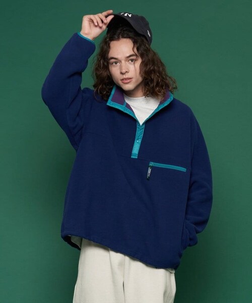 L.L.Bean（エルエルビーン）の「【送料無料】Solon Fleece Pullover【予約商品】（その他・メンズ・チャコールグレー/イエロー/ブルー/ネイビー・M）」の11枚目の写真