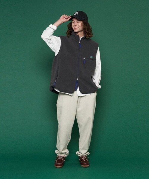 L.L.Bean（エルエルビーン）の「【送料無料】Topsham Boa Fleece Vest【予約商品】（その他・メンズ・チャコールグレー/ベージュ/ブルー/ネイビー・M）」の12枚目の写真