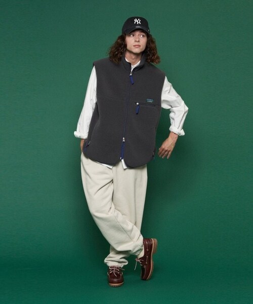 L.L.Bean（エルエルビーン）の「【送料無料】Topsham Boa Fleece Vest【予約商品】（その他・メンズ・チャコールグレー/ベージュ/ブルー/ネイビー・M）」の19枚目の写真