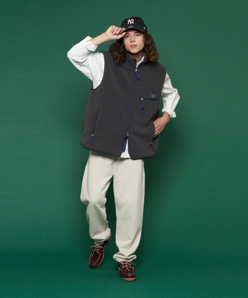 L.L.Bean（エルエルビーン）の「【送料無料】Topsham Boa Fleece Vest【予約商品】（その他・メンズ・チャコールグレー/ベージュ/ブルー/ネイビー・M）」の17枚目の写真