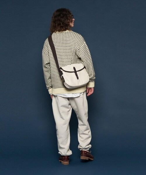 L.L.Bean（エルエルビーン）の「【送料無料】WayneWashableSweaterBirds-Eye【予約商品】（その他・メンズ・オフホワイト/ネイビー・M）」の10枚目の写真