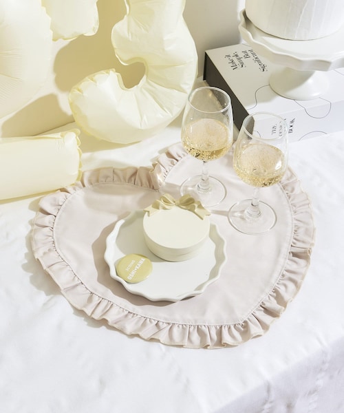 3coins（3coins）の「【推し活】ハート型ランチョンマット（）」 - WEAR