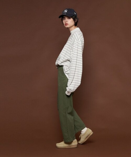 L.L.Bean（エルエルビーン）の「【送料無料】Union Striped Mock【予約商品】（その他・メンズ・オフホワイト/グレー/グリーン/ネイビー/パープル・M）」の19枚目の写真